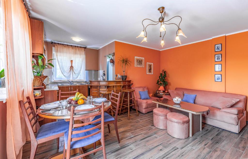 Posezení v ubytování Apartment Meri