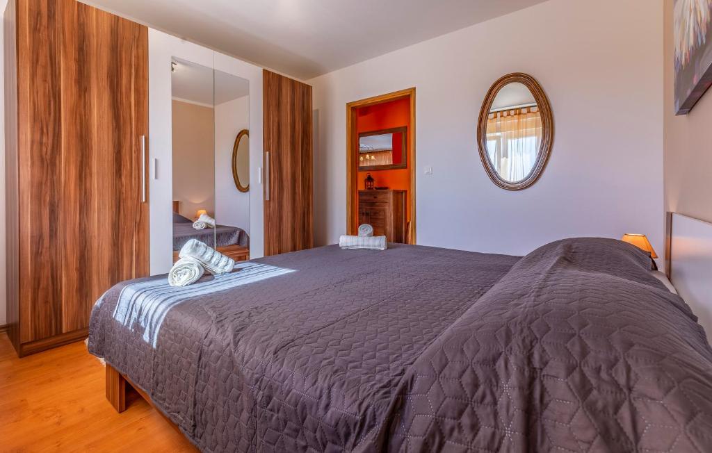 Postel nebo postele na pokoji v ubytování Apartment Meri