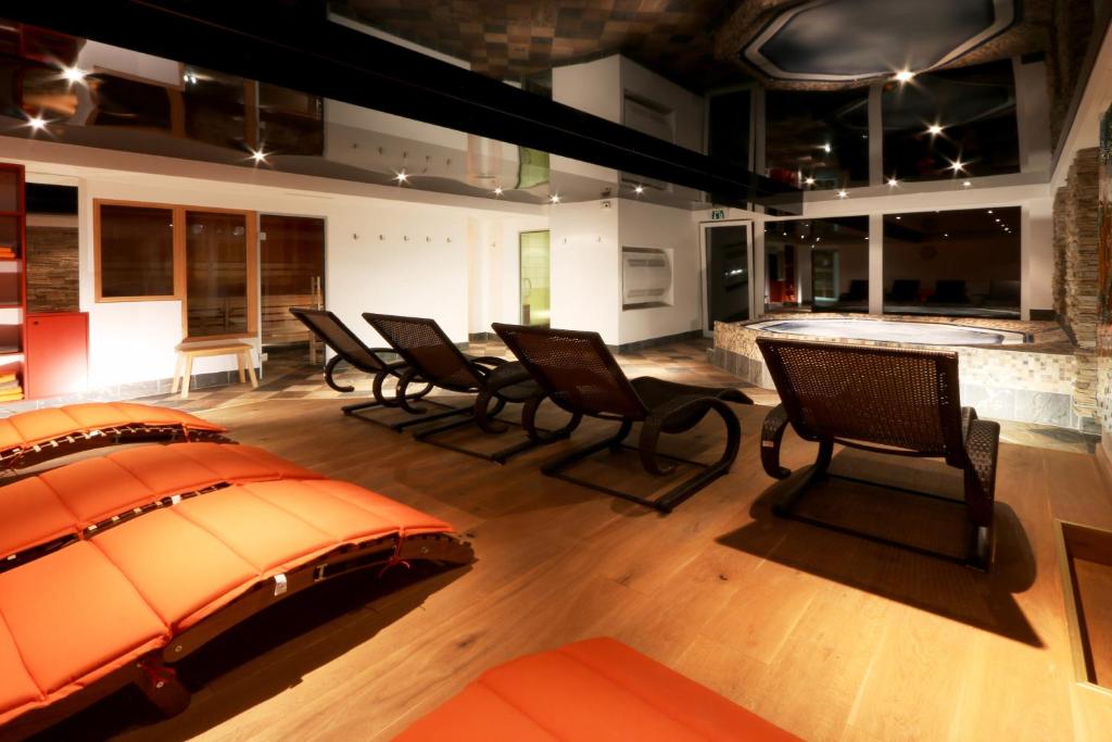 Posezení v ubytování Amber Ski-in/out Hotel & Spa