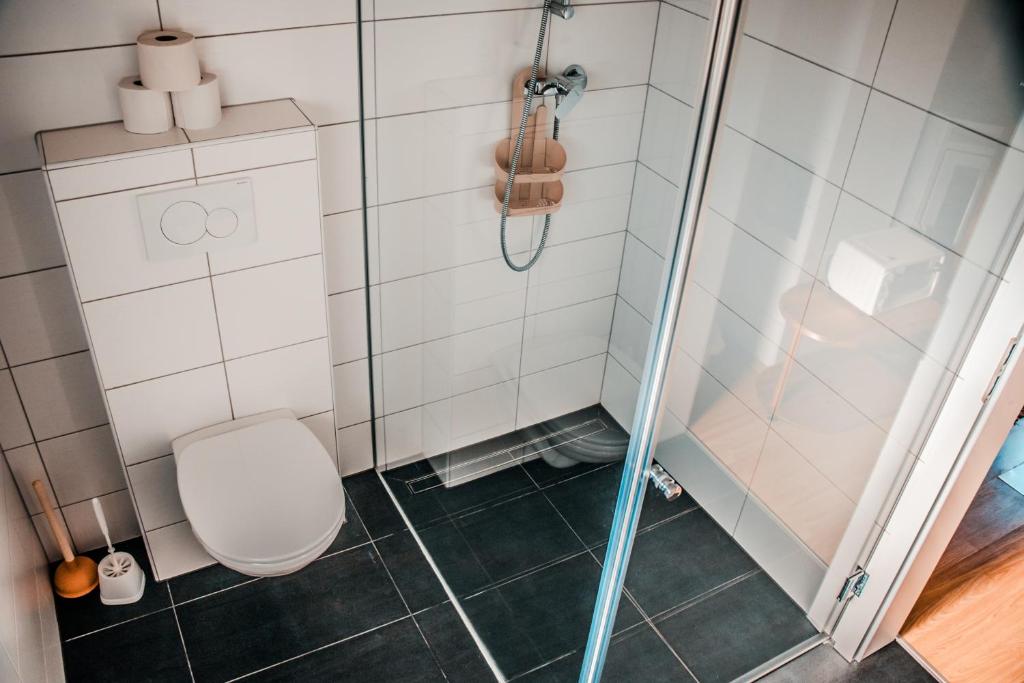 Vannituba majutusasutuses Ferienhaus Arneitz