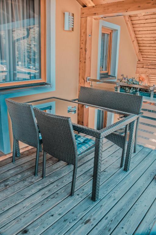 Istumisnurk majutusasutuses Ferienhaus Arneitz