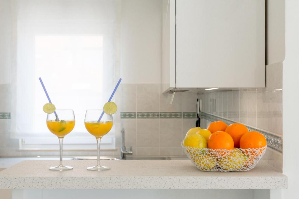 Nápoje v ubytování Spacious Family Apartment MM