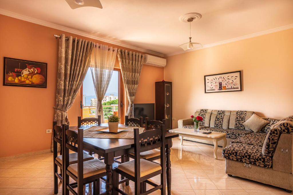Posezení v ubytování Great Alexander Suites