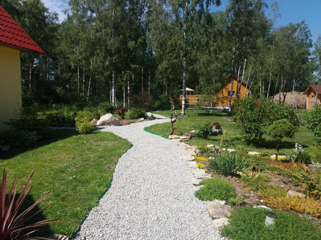 Zahrada ubytování Hüüru Puhkemajad