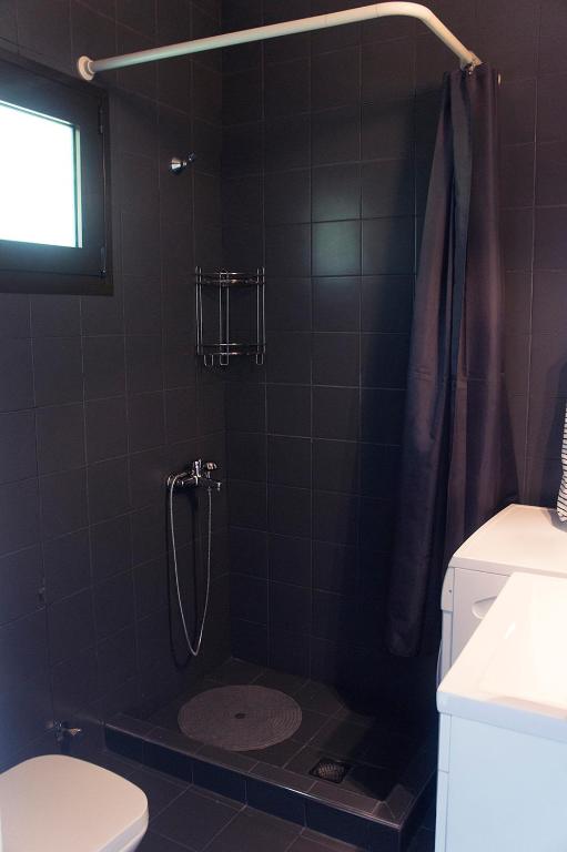 Koupelna v ubytování Possidi Aigaiopelagitika 2-floor beach house