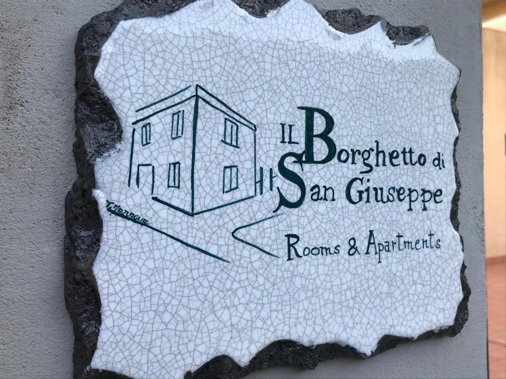 Il Borghetto di San Giuseppe EtnaRooms&Apartments tanúsítványa, márkajelzése vagy díja