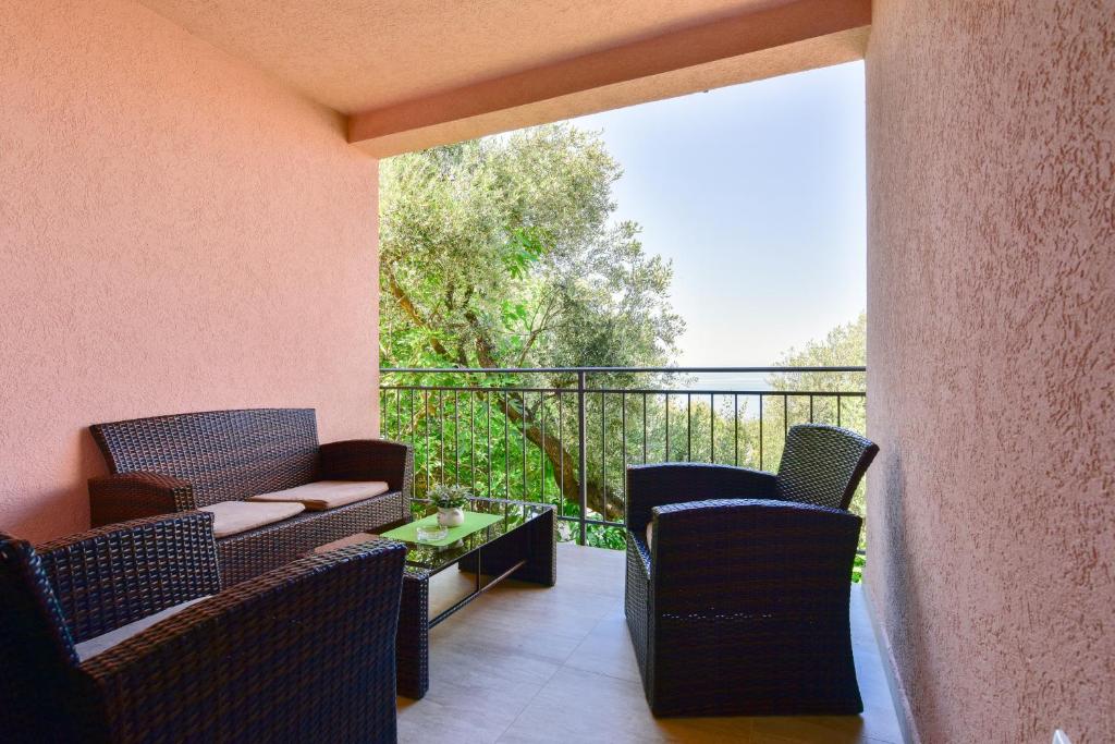 Posezení v ubytování Apartments Kentera LUX
