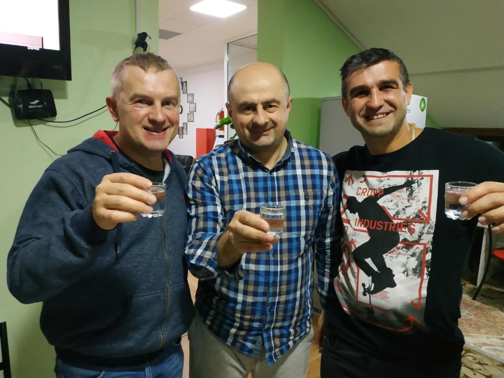 Nápoje v ubytování Hostel Portal