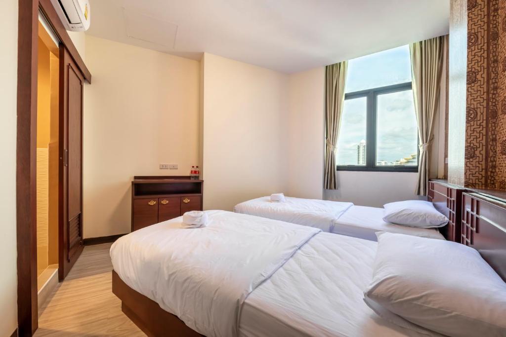 Postel nebo postele na pokoji v ubytování Scala Hostel