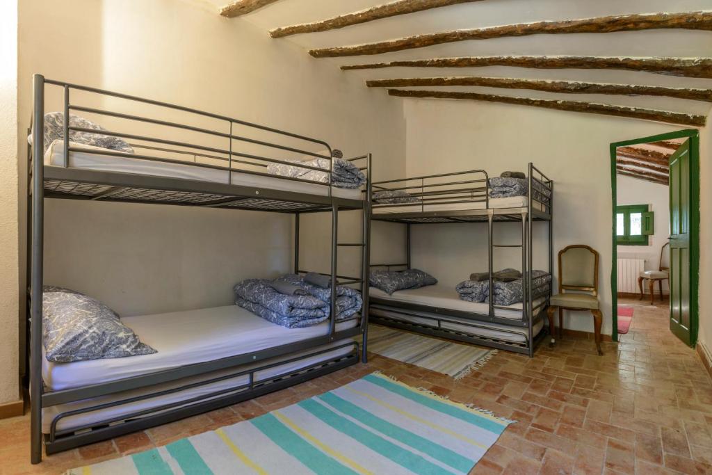 Postel nebo postele na pokoji v ubytování Mas Nofre