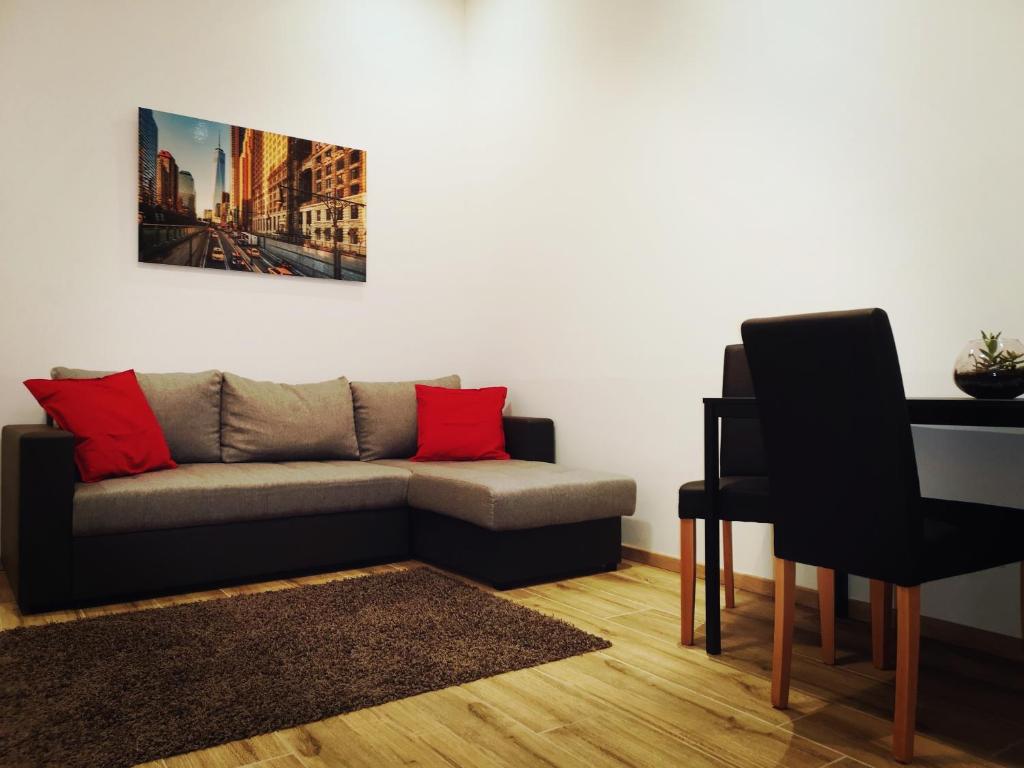 Część wypoczynkowa w obiekcie Apartment, modern und neu renoviert