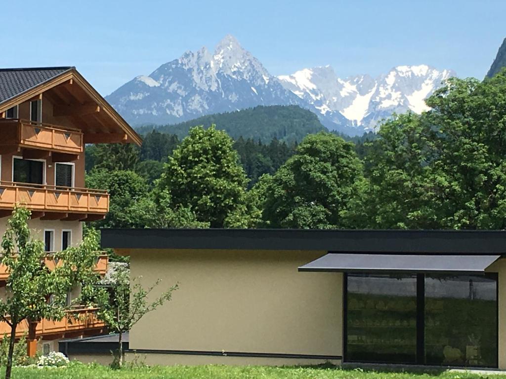 Nespecifikovaný výhled na hory nebo výhled na hory při pohledu z apartmánu