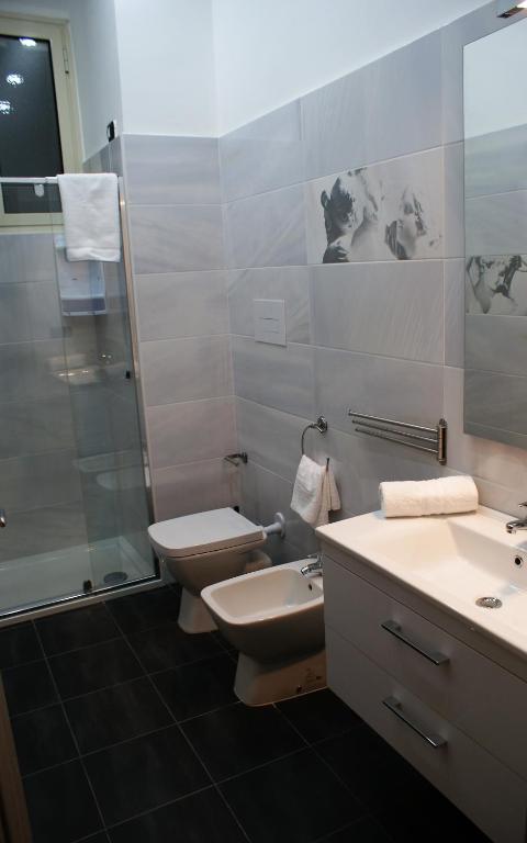 Koupelna v ubytování B&B Metropolitan RC