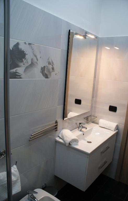 Koupelna v ubytování B&B Metropolitan RC