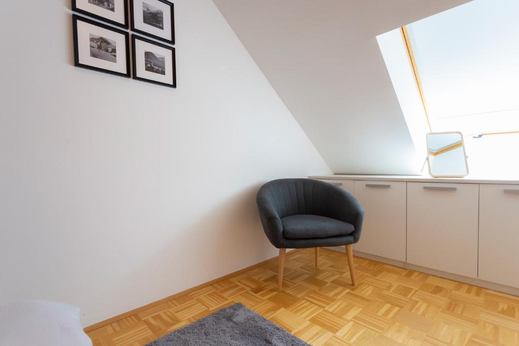 Posezení v ubytování Krona Apartments