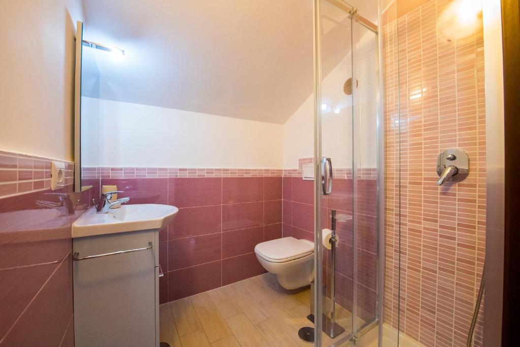 Łazienka w obiekcie Casa d'amare