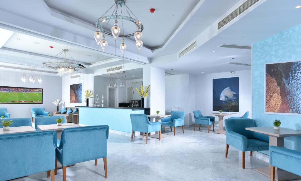 Posezení v ubytování Hotelux La Playa Alamein