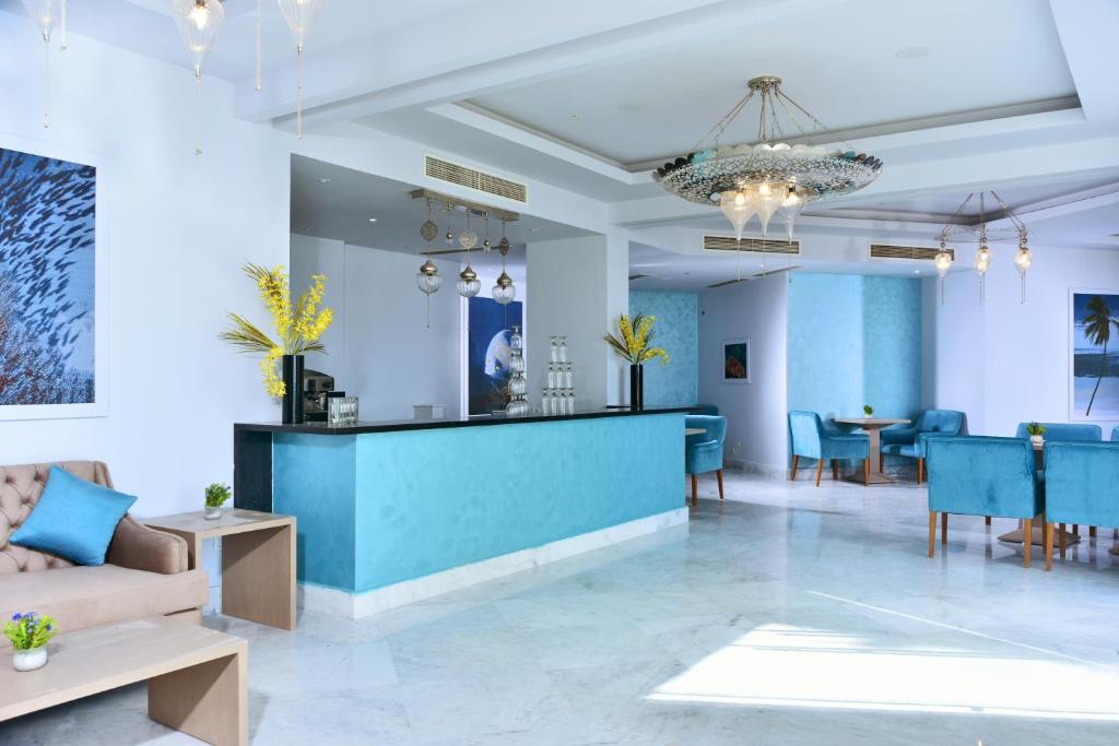 Posezení v ubytování Hotelux La Playa Alamein