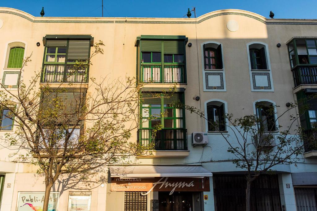 Budova, kde se apartmán nachází