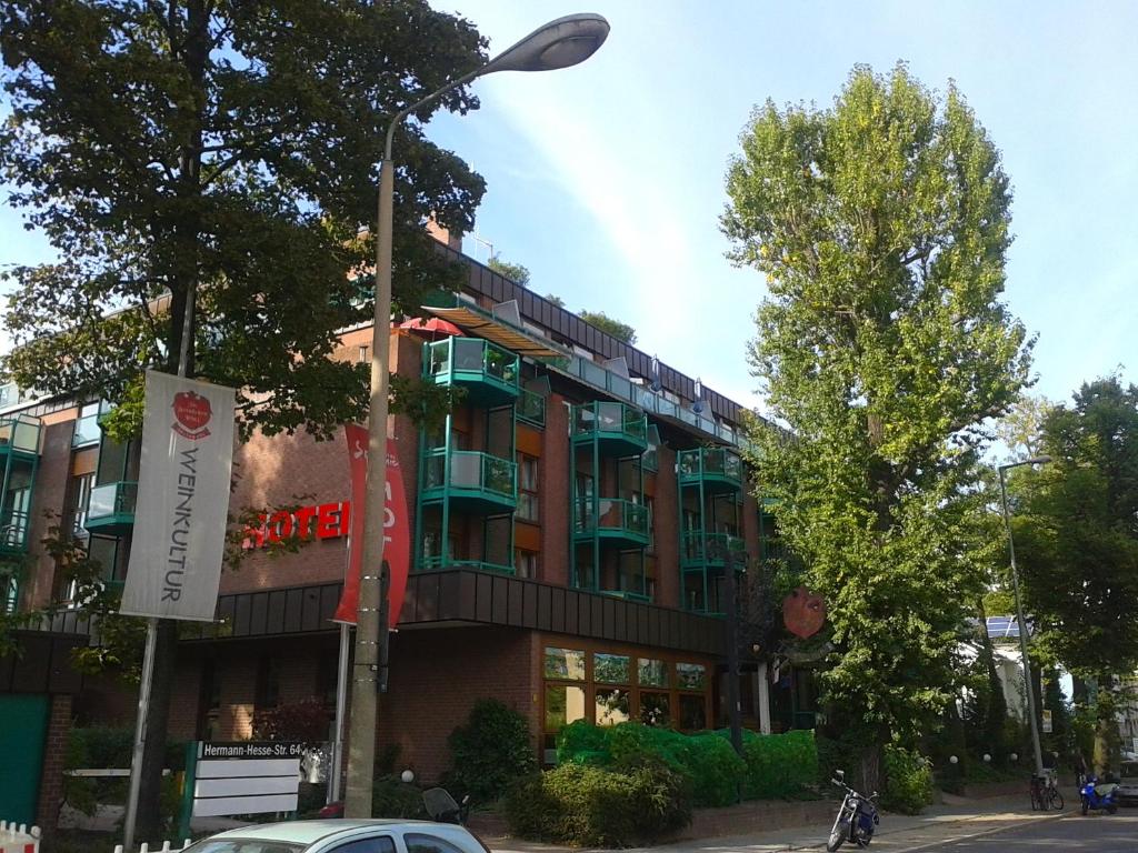 Budova, kde se hotel nachází