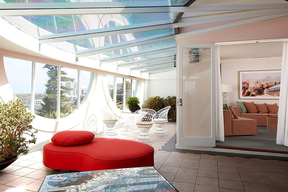 Posezení v ubytování Hotel Ravesis
