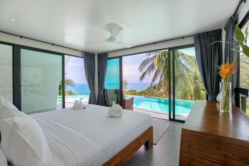 Bazén v ubytování Villa The Spot Koh Samui nebo v jeho okolí