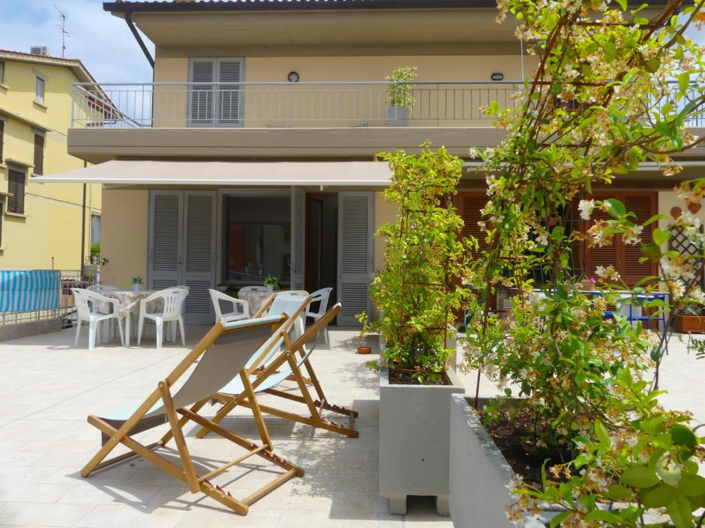 Budova, kde se bed and breakfast nachází