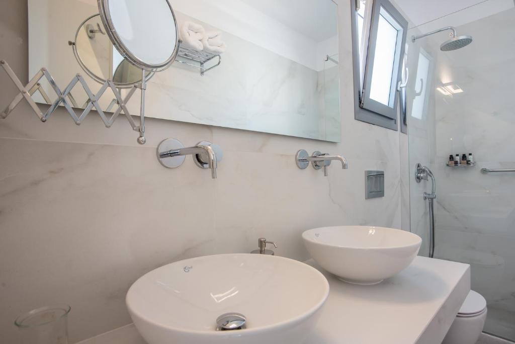Koupelna v ubytování Nautilus Apartments-Suites