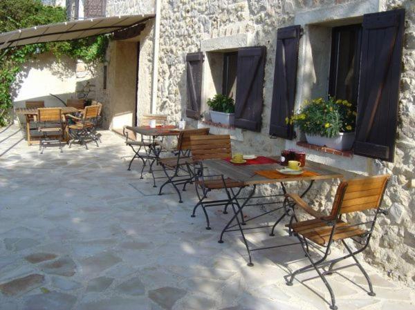 Patio nebo venkovní prostory v ubytování Fleur de Lys