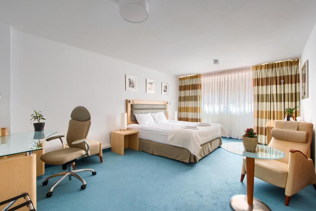 Posteľ alebo postele v izbe v ubytovaní 404 Rooms Wilanowska
