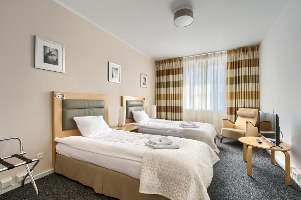 Posteľ alebo postele v izbe v ubytovaní 404 Rooms Wilanowska