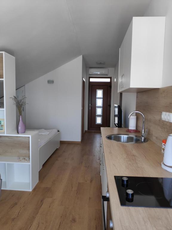 Kuchyňa alebo kuchynka v ubytovaní Apartman Anicic