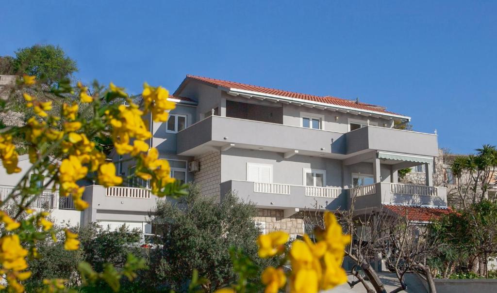 Budova, kde se apartmán nachází