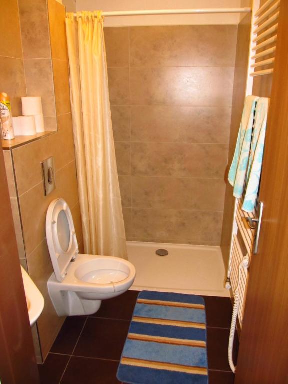 Koupelna v ubytování Holiday Home U Čápů