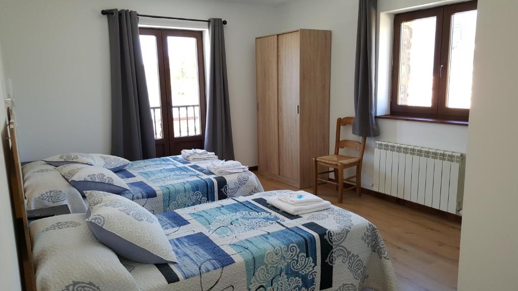 Posteľ alebo postele v izbe v ubytovaní La Posada del Druida