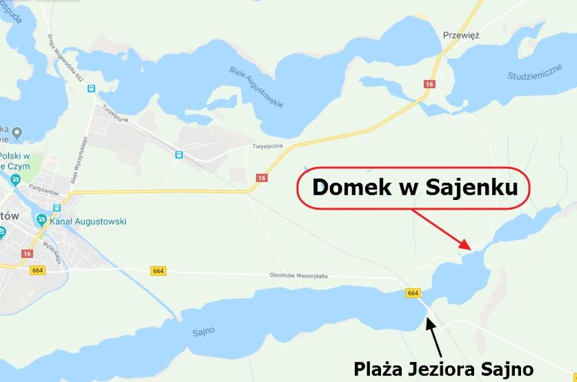 Fotografie z fotogalerie ubytování Domek w Sajenku v destinaci Augustov