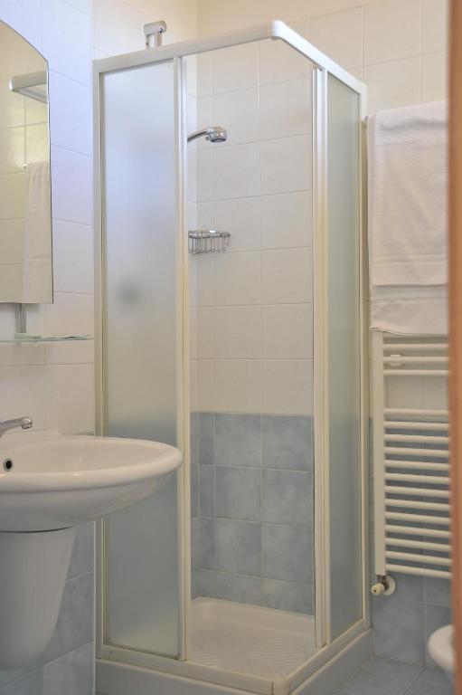 Koupelna v ubytování Hotel Fantasy