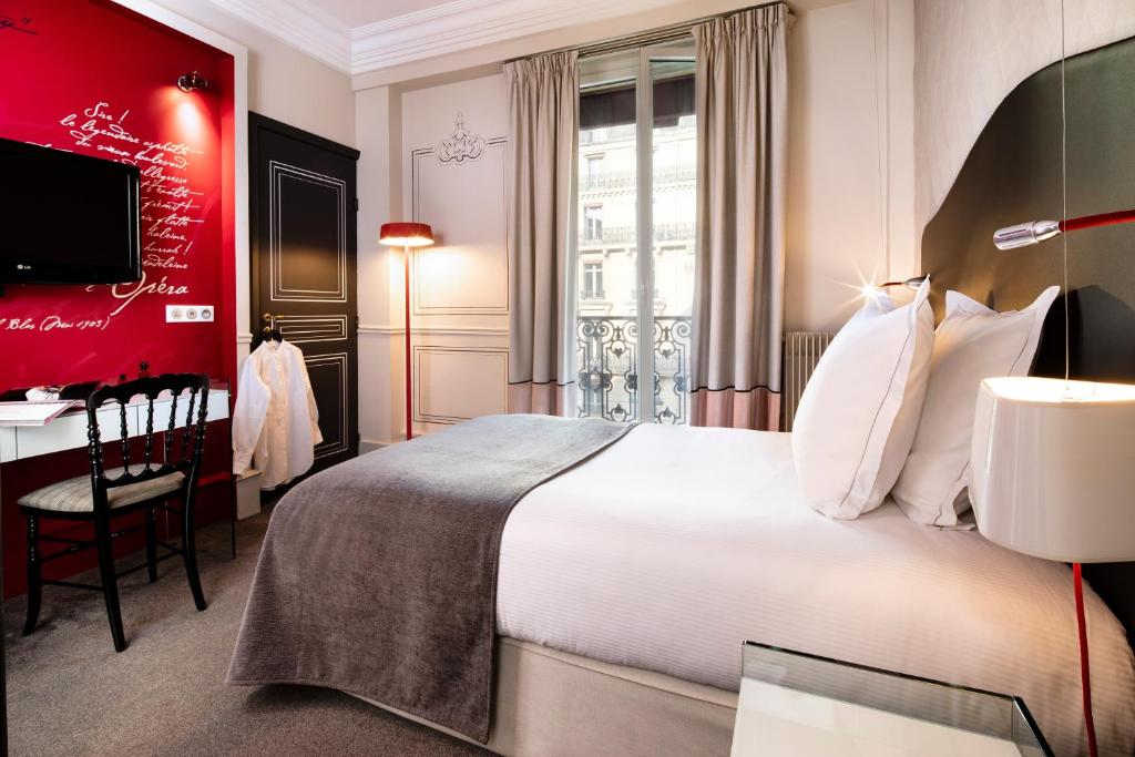 Edouard 7 Paris Opéra - Classic Room With Opera View