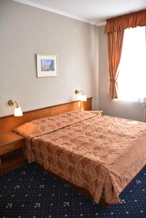 Postel nebo postele na pokoji v ubytování Arbes