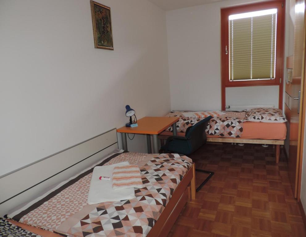 Uma cama ou camas num quarto em Marijin dom - Retreat House