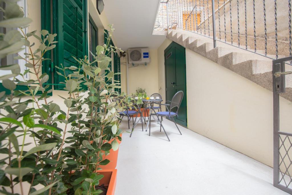 Balkón nebo terasa v ubytování Apartment Rita