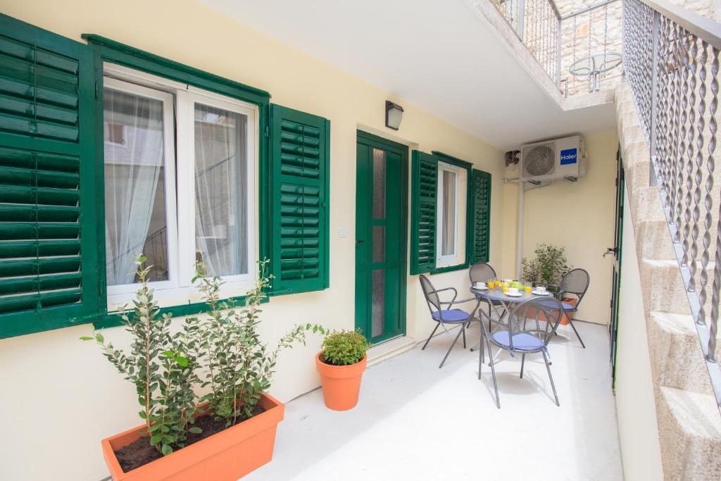 Balkón nebo terasa v ubytování Apartment Rita