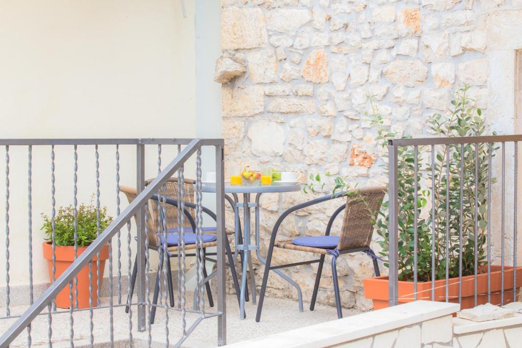 Balkón nebo terasa v ubytování Apartment Rita