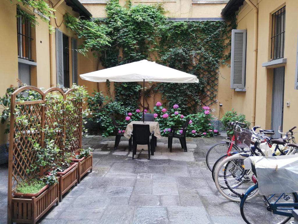 Patio alebo iná vonkajšia časť ubytovania Olona Place 3