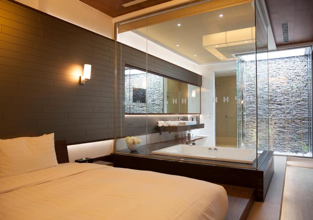 H Villa Innにあるベッド