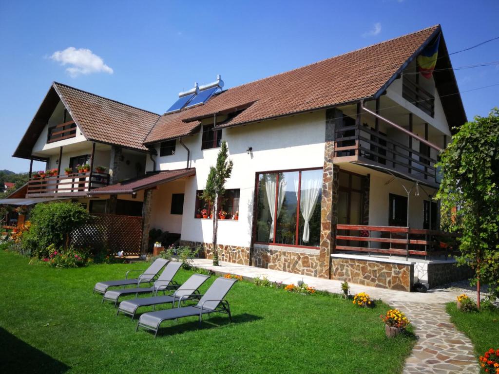 Zahrada ubytování Pensiunea Panoramic