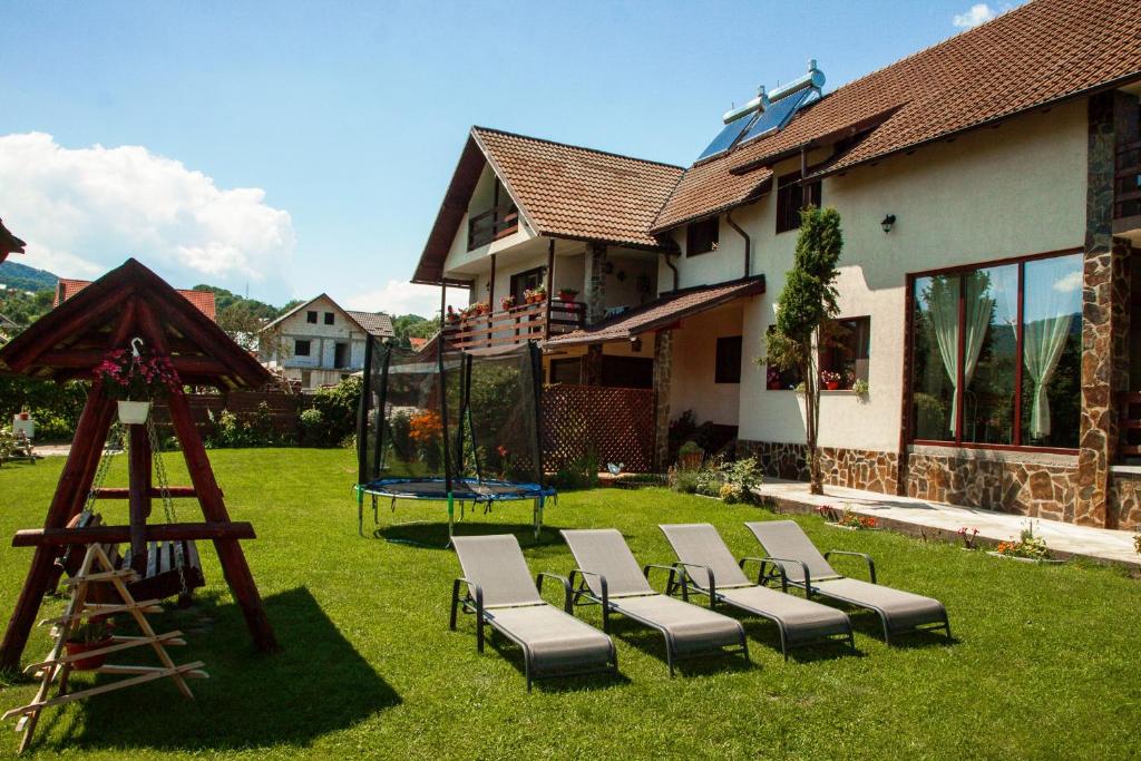 Zahrada ubytování Pensiunea Panoramic