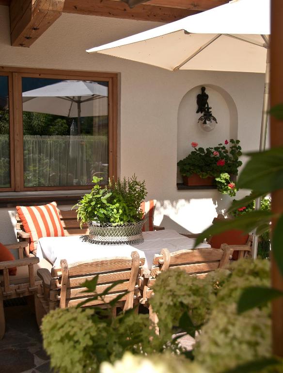 Zahrada ubytování Hotel Garni Glockenstuhl