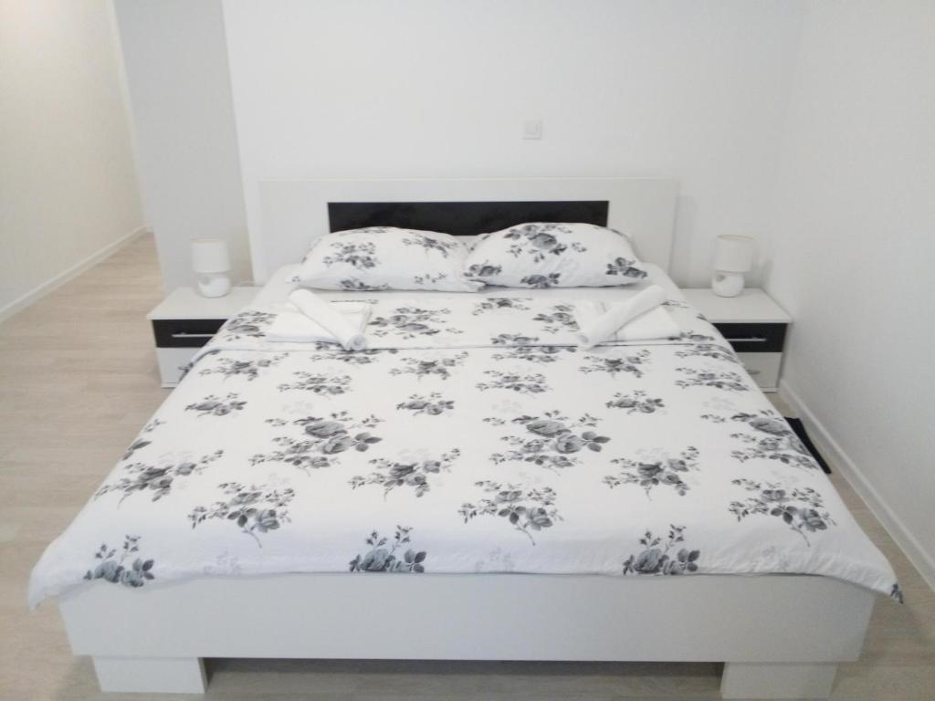 Postel nebo postele na pokoji v ubytování Guesthouse Matija