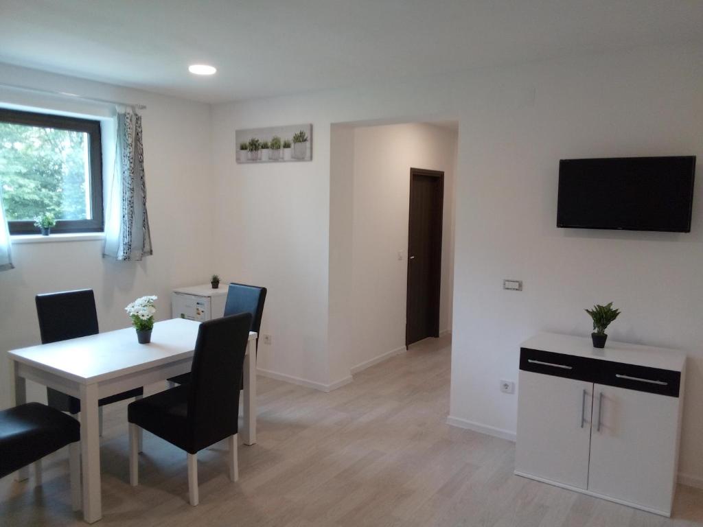 TV a/nebo společenská místnost v ubytování Guesthouse Matija